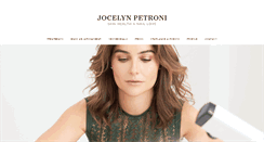 Desktop Screenshot of jocelynpetroni.com